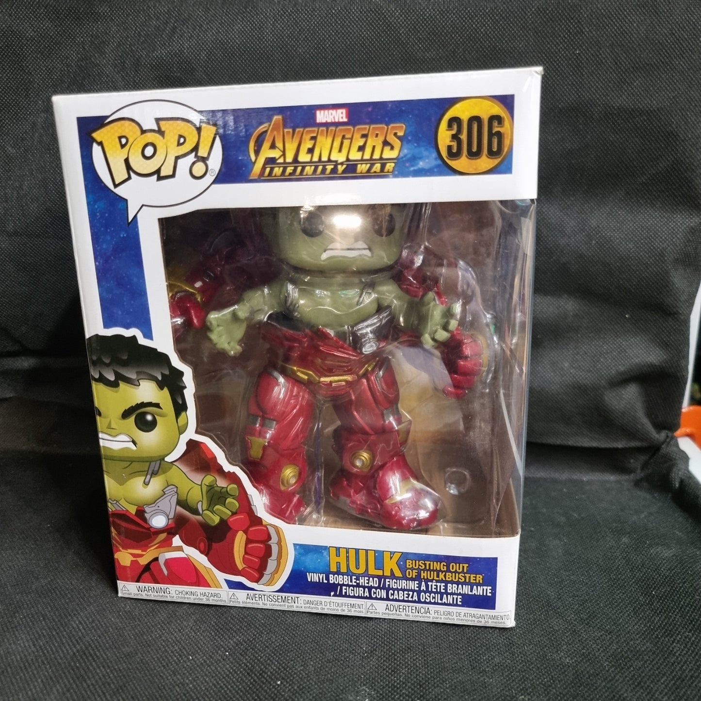FUNKO POP! 306 - HULK BUSTING OUT OF HULKBUSTER - INFINITY WAR - SPECIAL EDITION