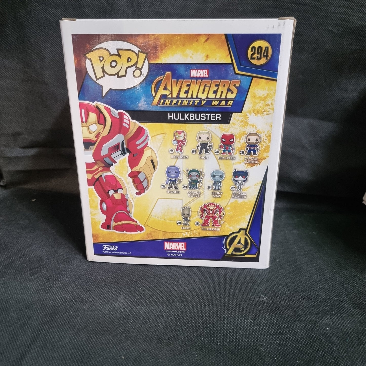 HULKBUSTER #294 Funko Pop! Avengers Vinyl Figure Marvel 2016