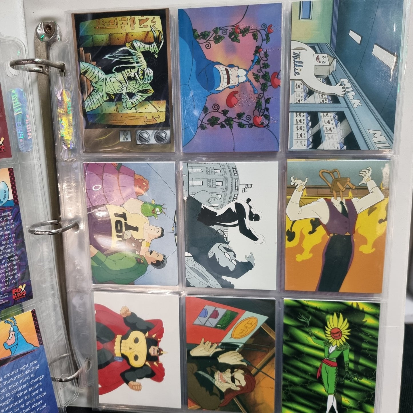 1997 Comic Images The Tick Trading Card Full Collection-72 Base Card Set