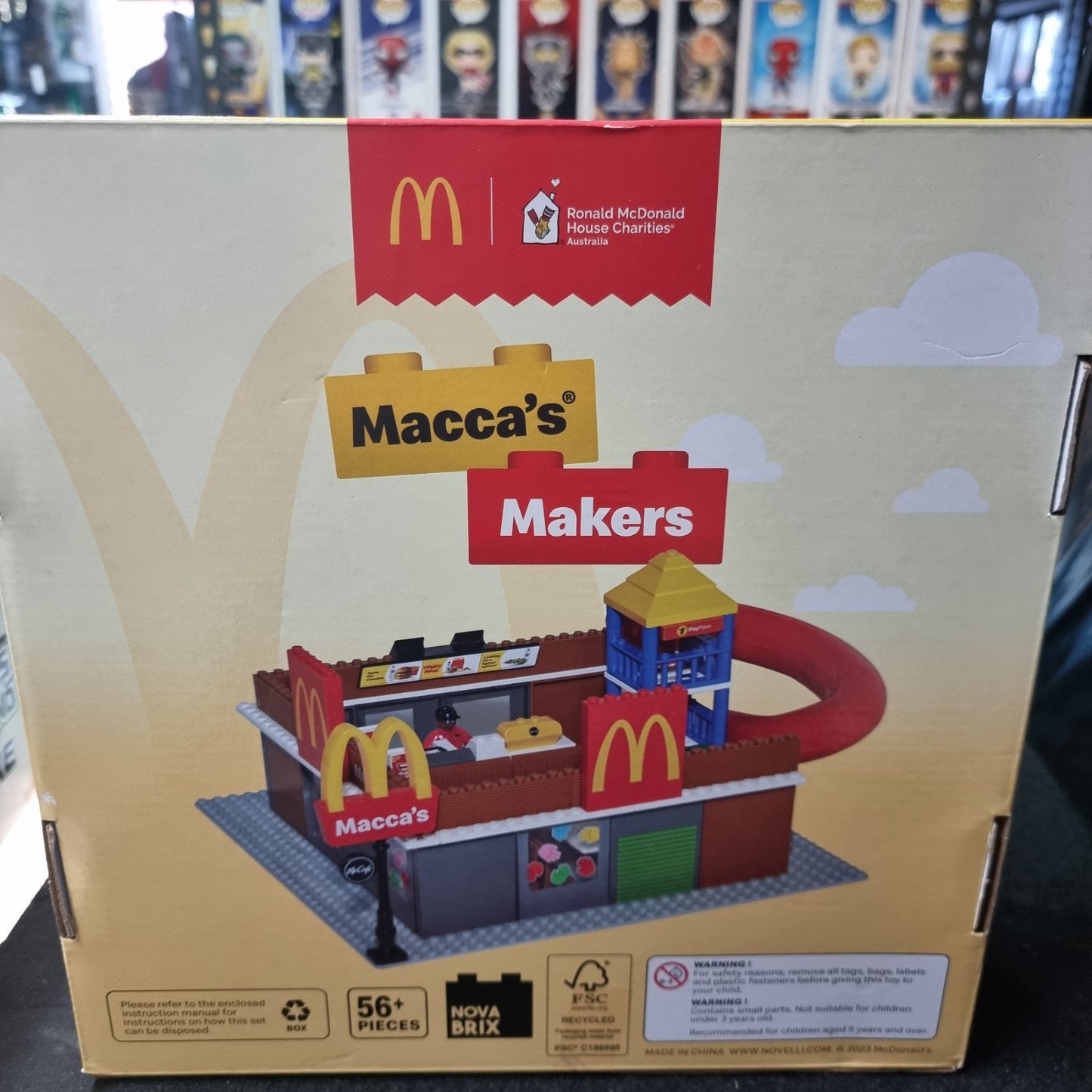 McDonald’s Brick Building Set Maccas Makers McHappy Day NOT Lego