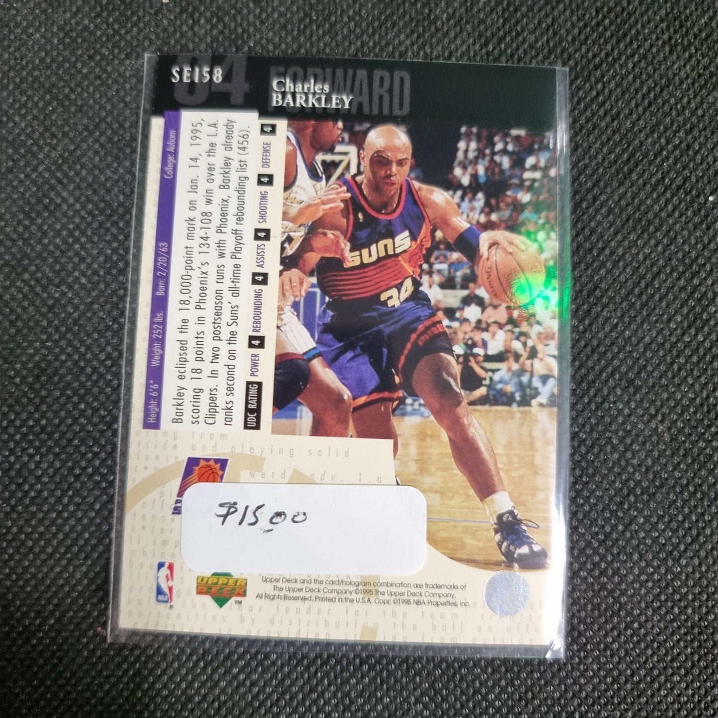 1994-95 Upper Deck - Special Edition #SE158 Charles Barkley