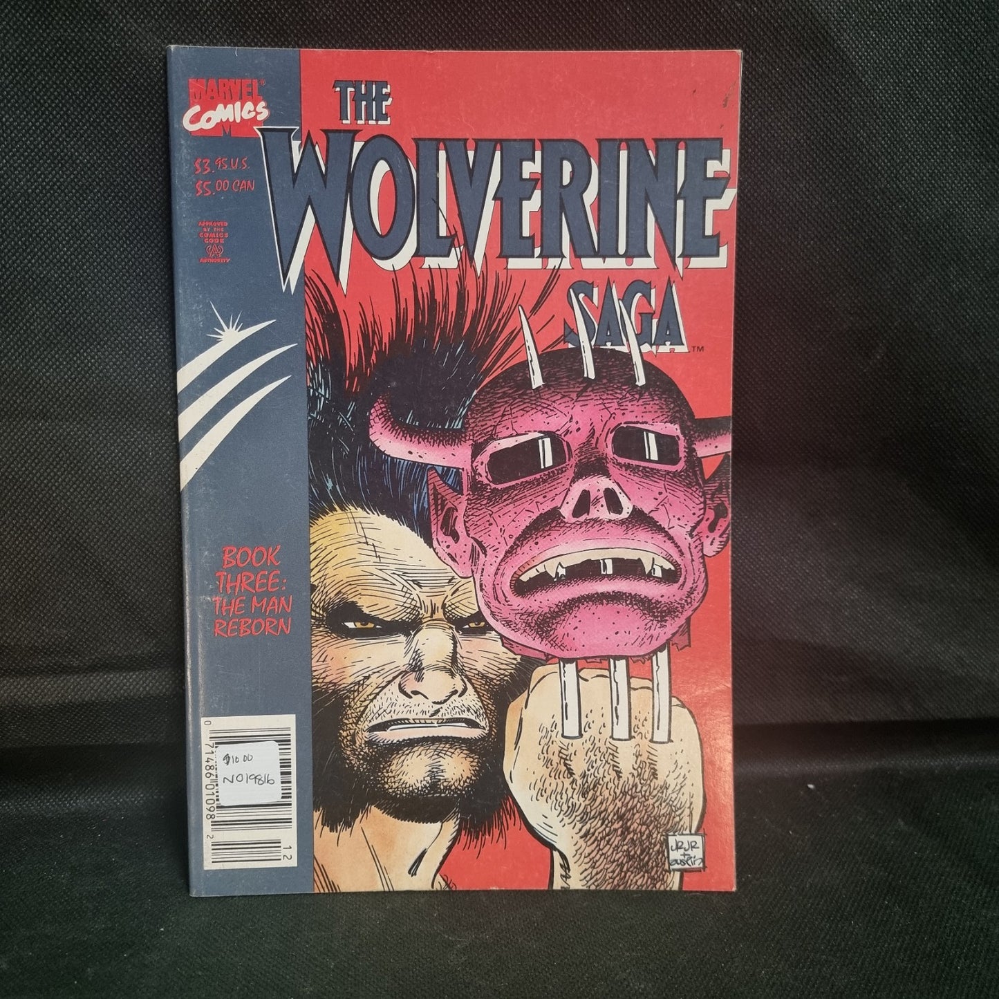 Marvel Comics The Wolverine Saga Book 3 The Man Reborn Comic Book