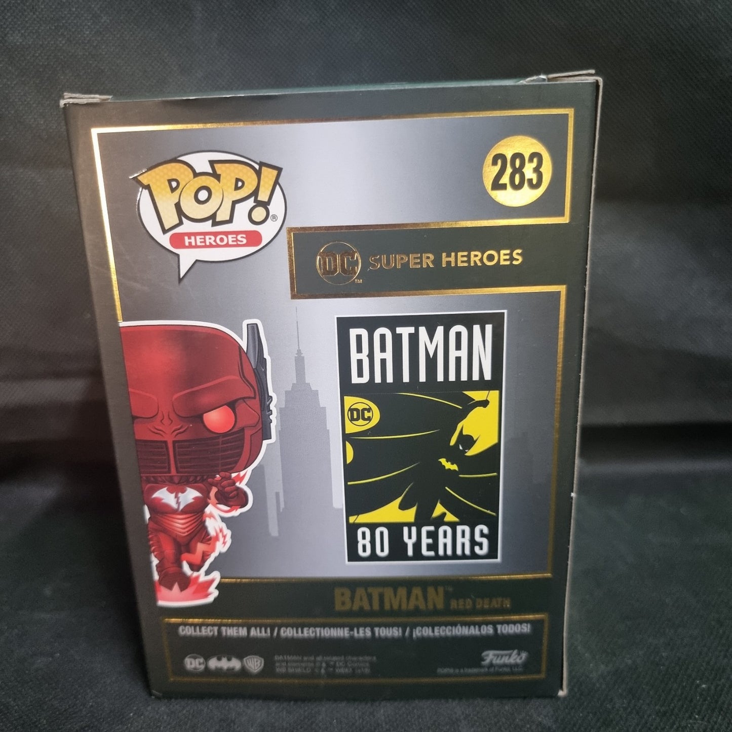 Funko Pop! Heroes - Batman #283 Batman Red Death Exclusive (Vaulted)