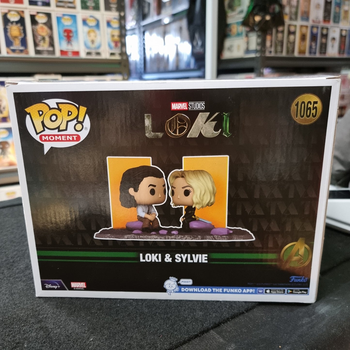 #1065 Marvel Loki - Loki & Sylvie - Disney+ - Funko Pop! Moment Vinyl