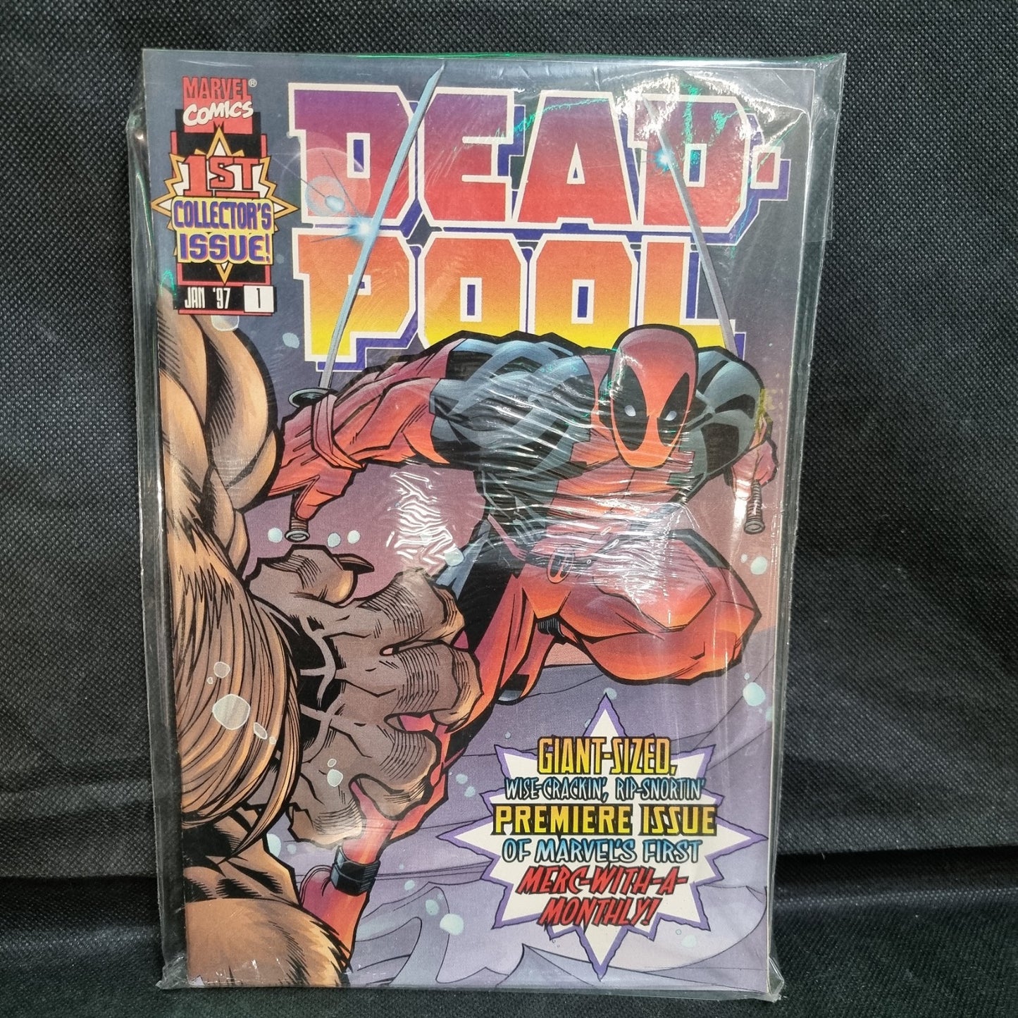 Deadpool # 1. First appearances of Blind Al, T-Ray, and Cannon. Marvel comics