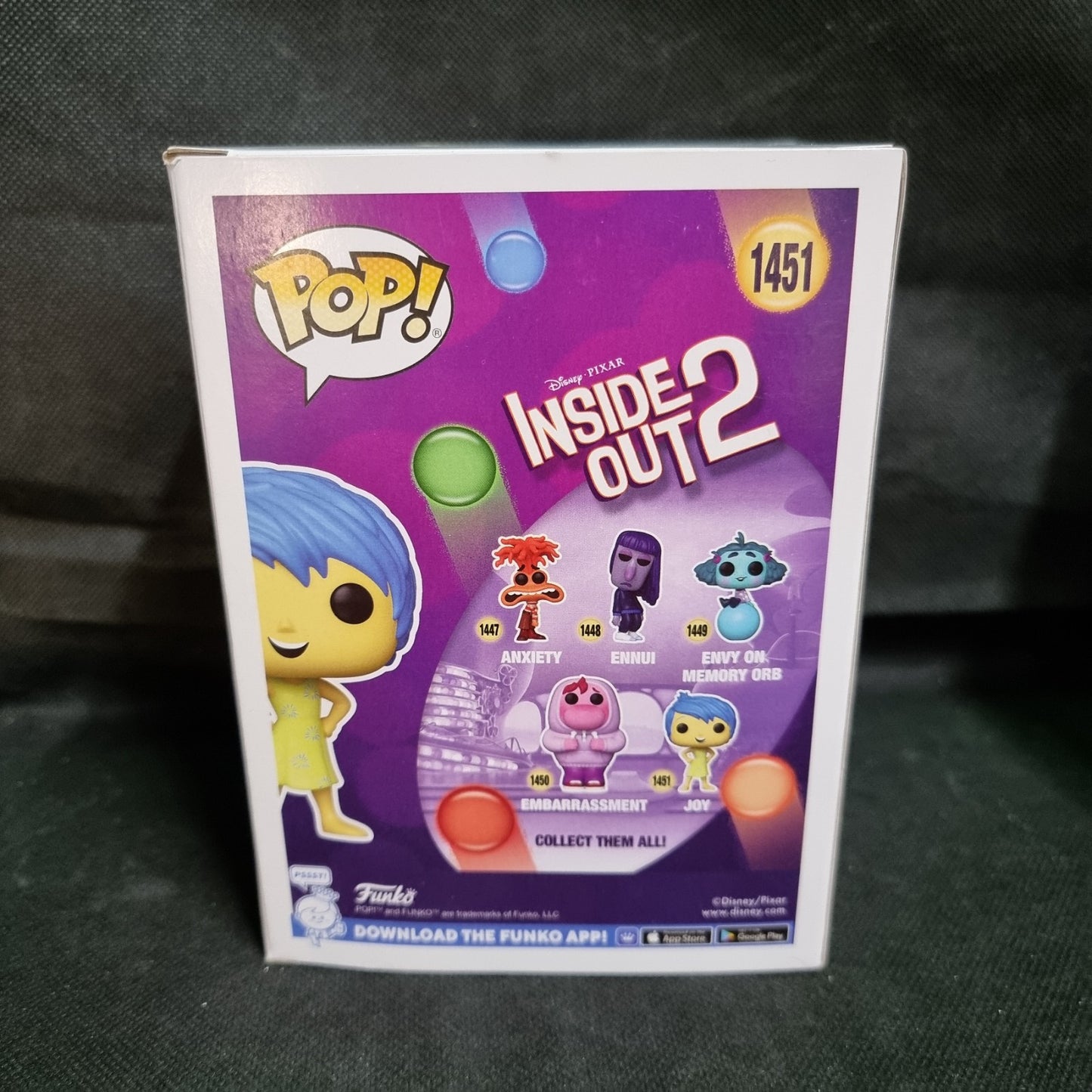 Funko Pop! Vinyl: Pixar - Joy #1451