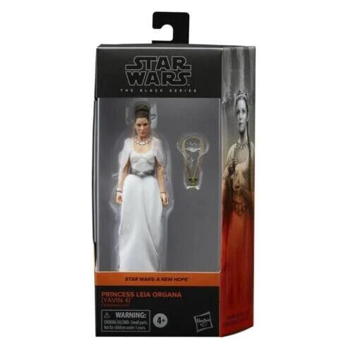Star Wars Black Series 6" #01 A New Hope Princess Leia Organa Yavin 4 Figurine - N08604