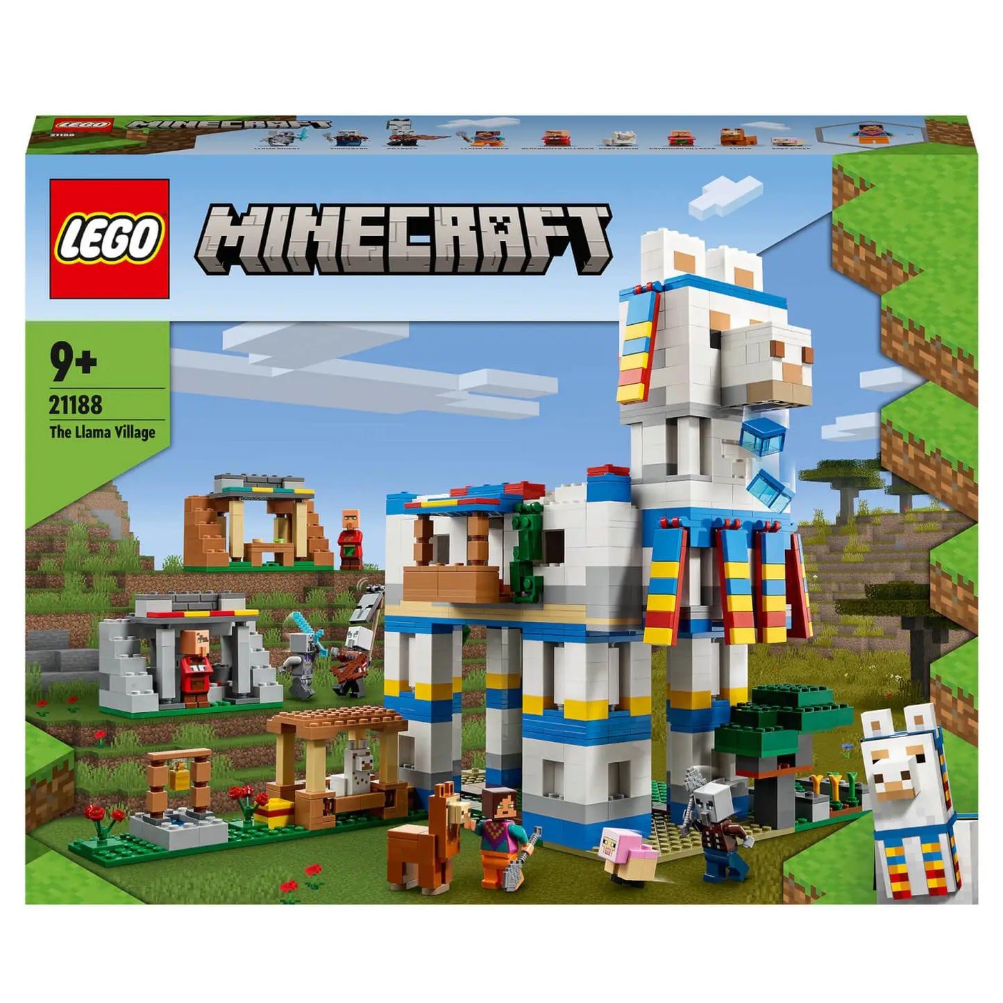 LEGO Minecraft: The Llama Village Animal House Toy