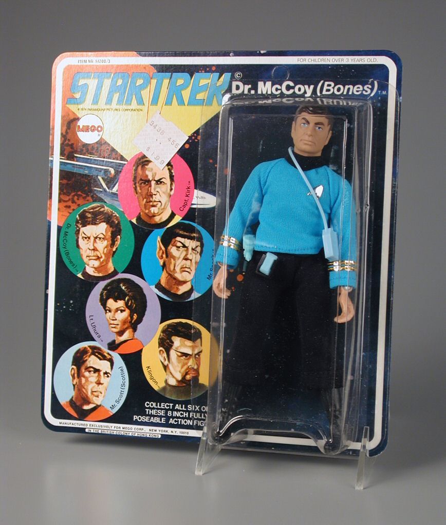 STAR TREK McCOY 8" RETRO CLOTH MEGO STYLE ACTION FIGURE