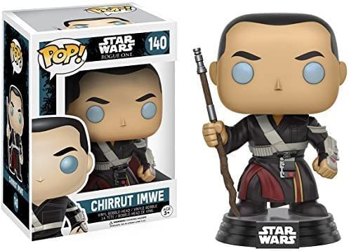 Chirrut Imwe: Funko POP! x Star Wars Rogue One Vinyl Bobble-Head Figure #140 Captain Comics and Collectables Pty Ltd