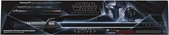 Black Series Star Wars Mandalorian Darksaber Force FX Elite Lightsaber