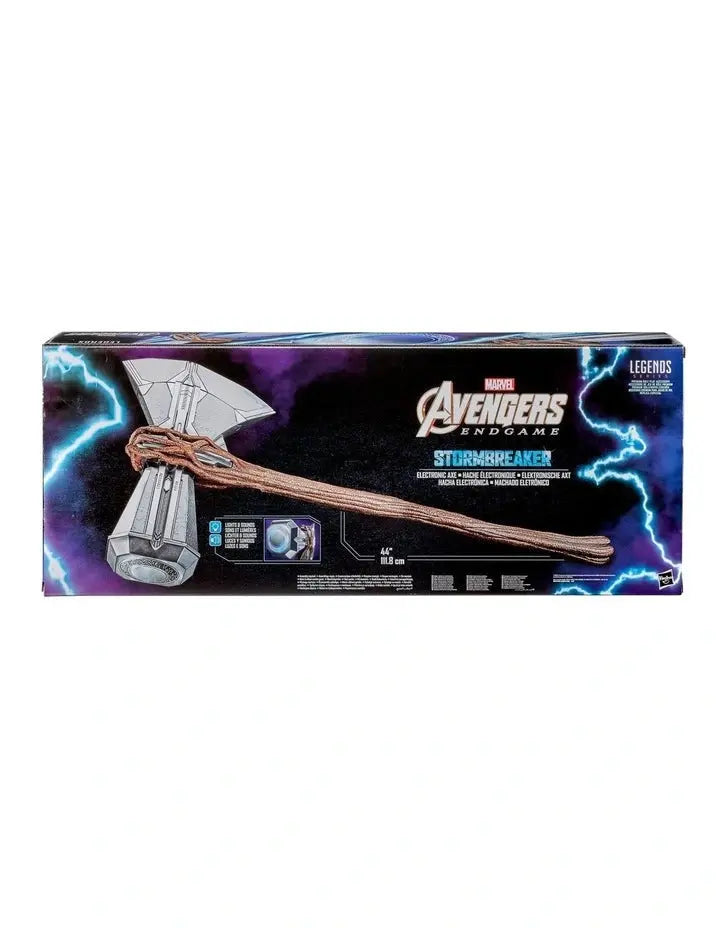Marvel E9967 Avengers Endgame ’s Stormbreaker Electronic Axe Thor Premium Roleplay Item with Sound FX