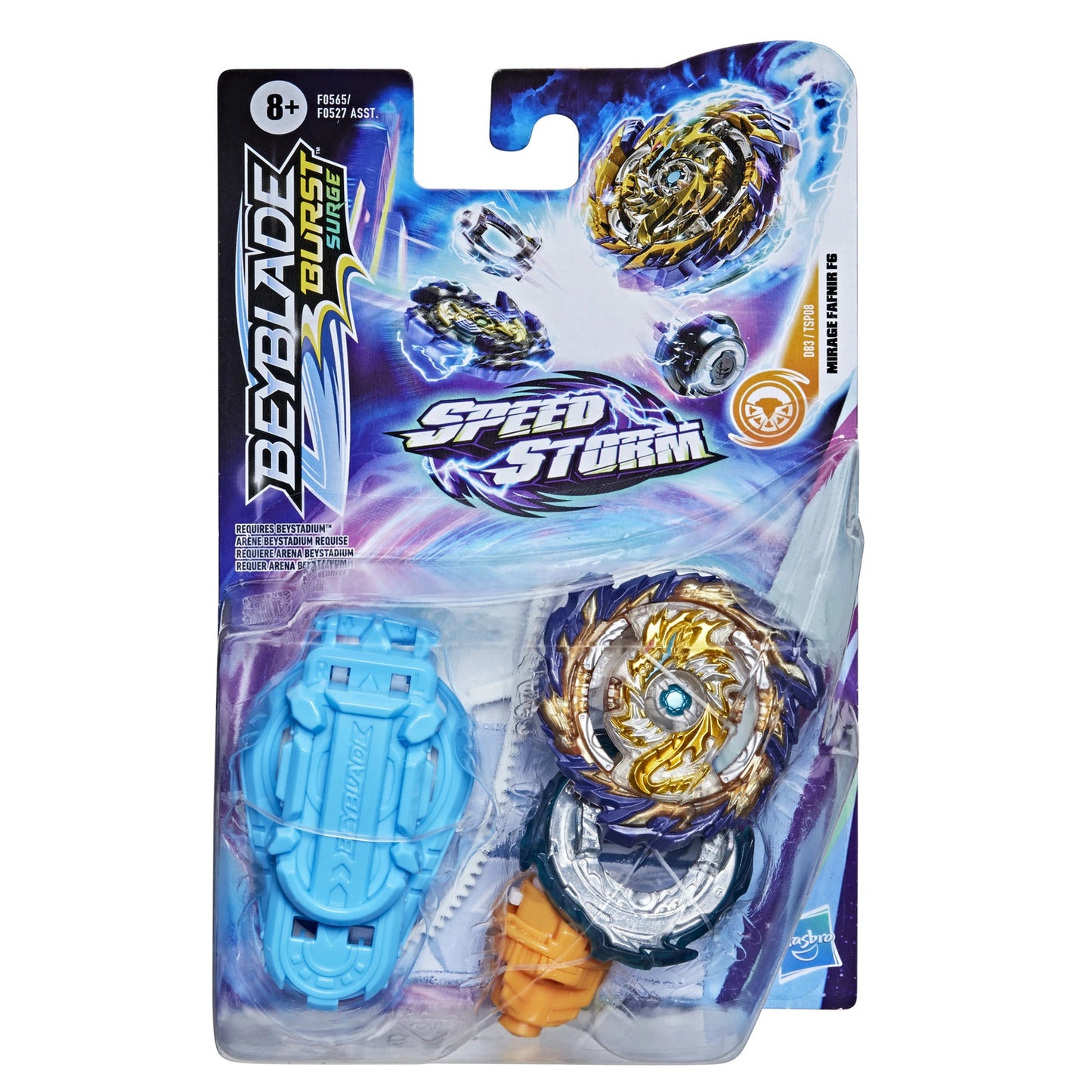 BeyBlade Burst Surge Speed Storm Starter Pack Mirage Fafnir F6 D83/TSP08
