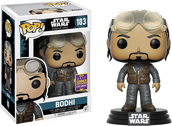 Funko - Star Wars Rogue One-Bodhi Rook-Sdcc Summer Convention Figurine #183 Captain Comics and Collectables Pty Ltd