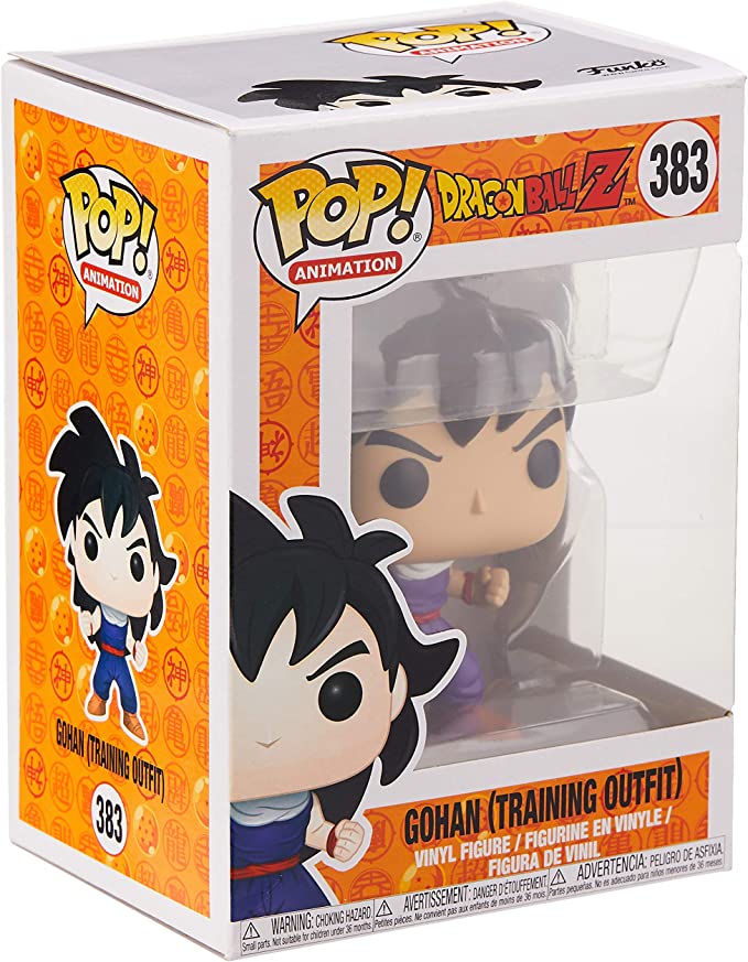 Funko Pop Animation: Dragonball Z - Gohan (Training Outfit) #383 Captain Comics and Collectables Pty Ltd