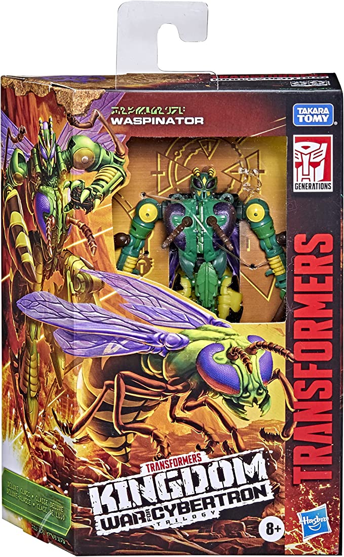 Hasbro Transformers - Generations - War for Cybertron - Kingdom - 5.5 Inch WFC-K34 Waspinator - Deluxe Class