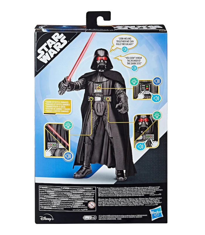 Star Wars Galactic Action Darth Vader Interactive Electronic Figure