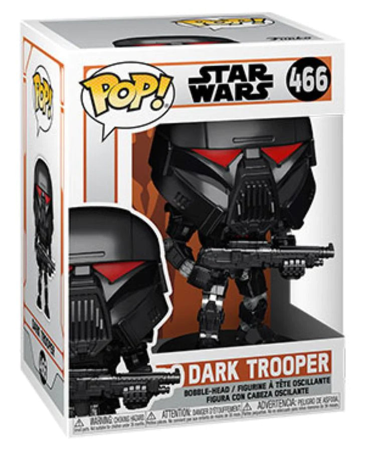 Star Wars The Mandalorian Dark Trooper Pop! Vinyl #466 - N05758