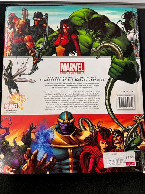 MARVEL Encyclopedia Updated And Expanded book