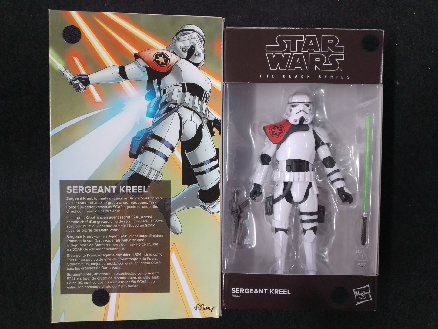 Star Wars The Black Series Sergeant Kreel Figurine - n05018