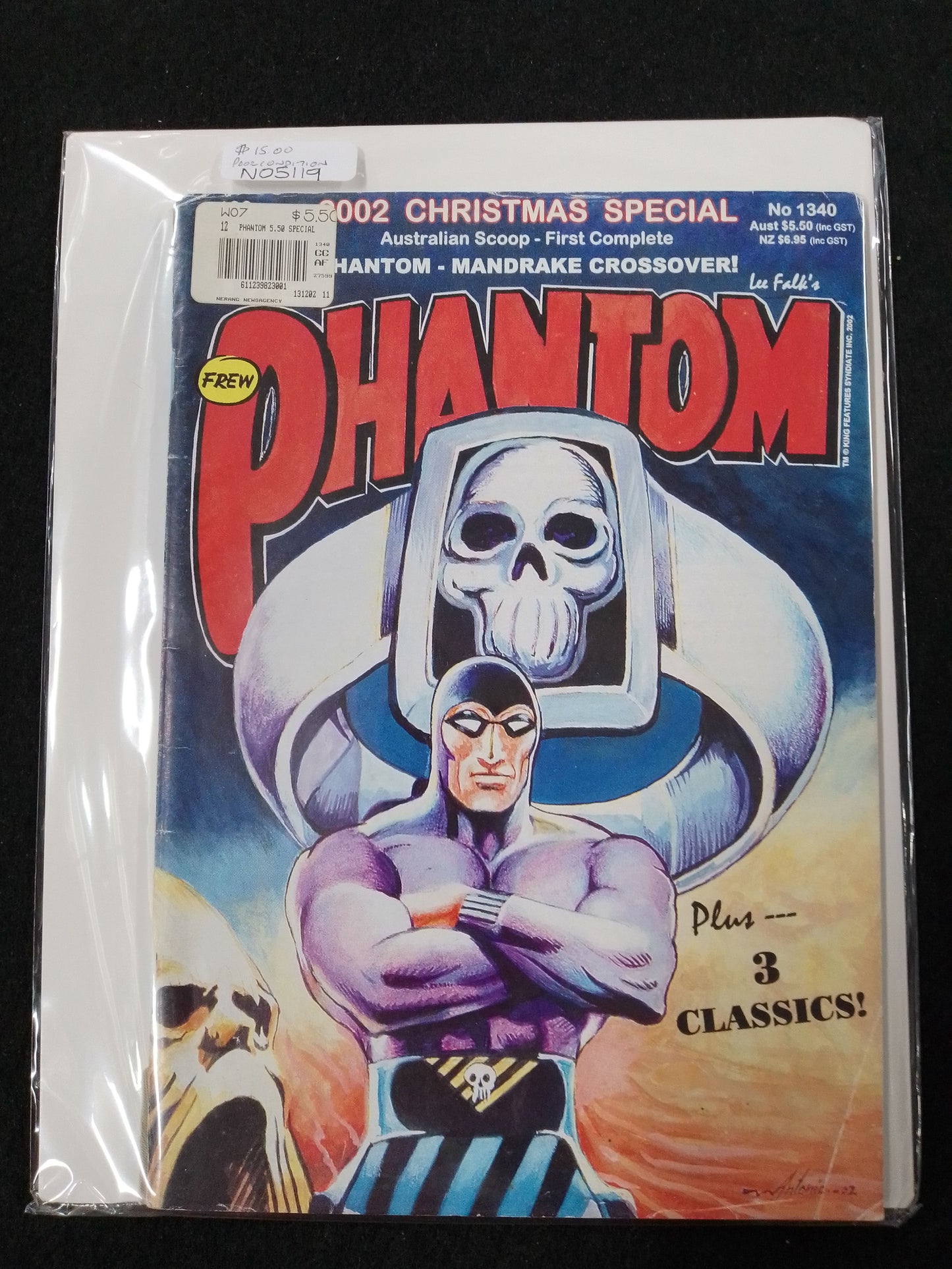 The Phantom 2002 Christmas Special No 1340 Comic Book - N05119