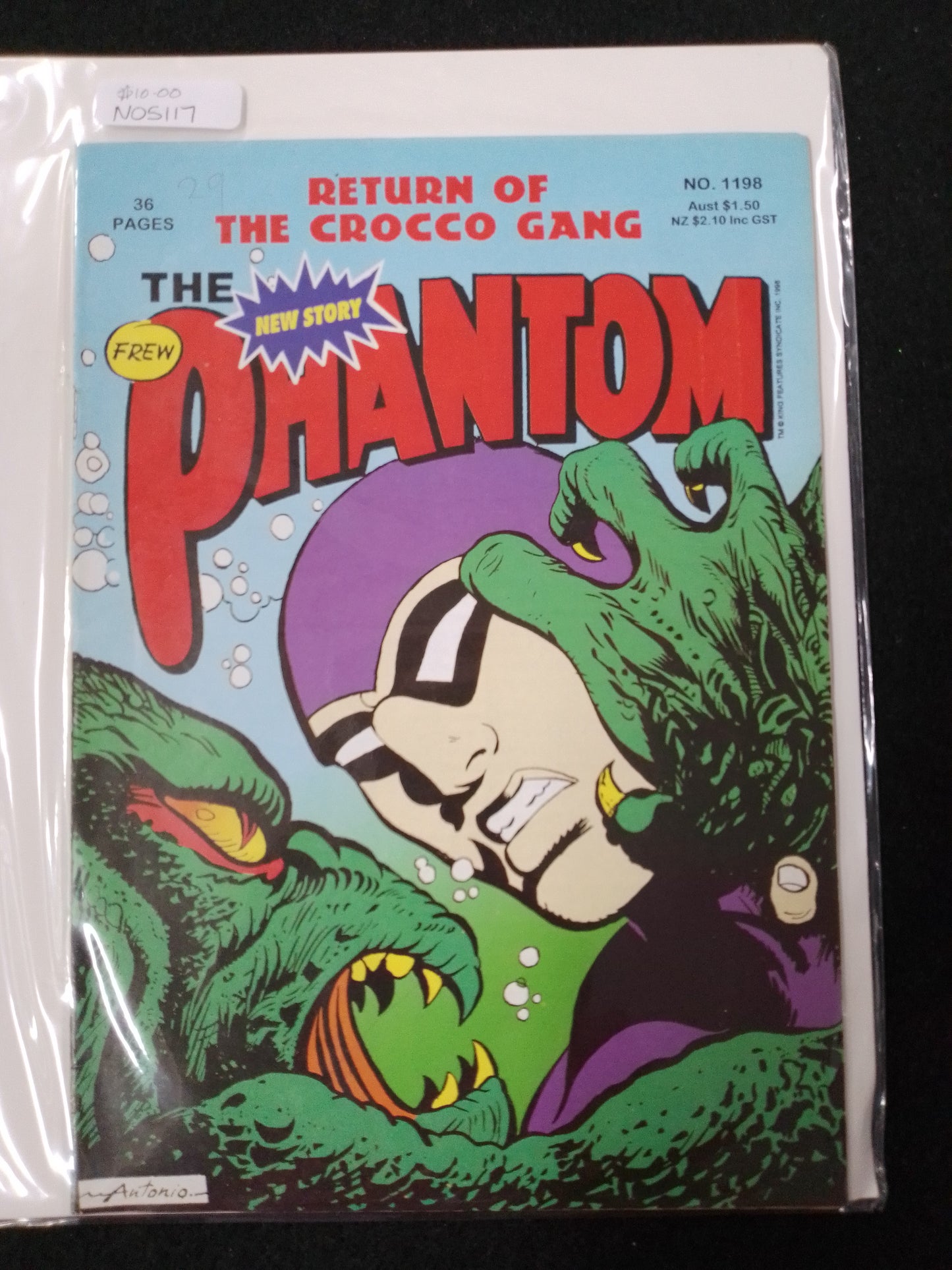 The Phantom Return Of The Croco Gang Comic Book - N05117