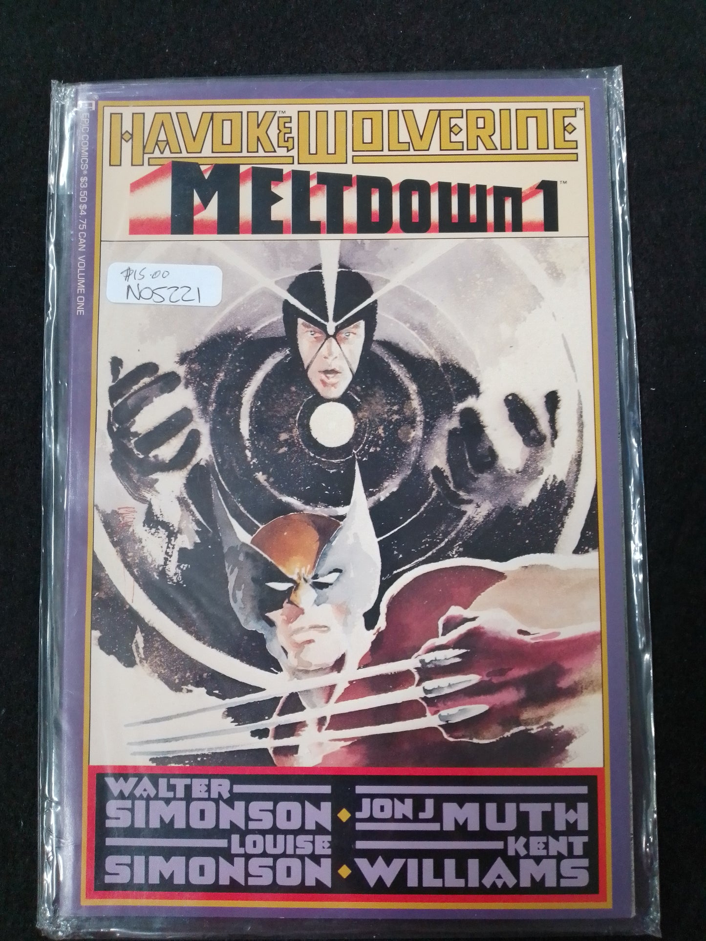Havoc And Wolverine Meltdown 1 Comic Book - N05221