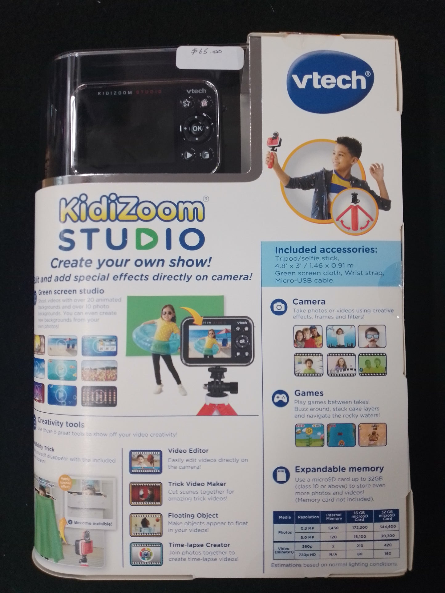 Vtech Kidizoom Studio Camera - N05304