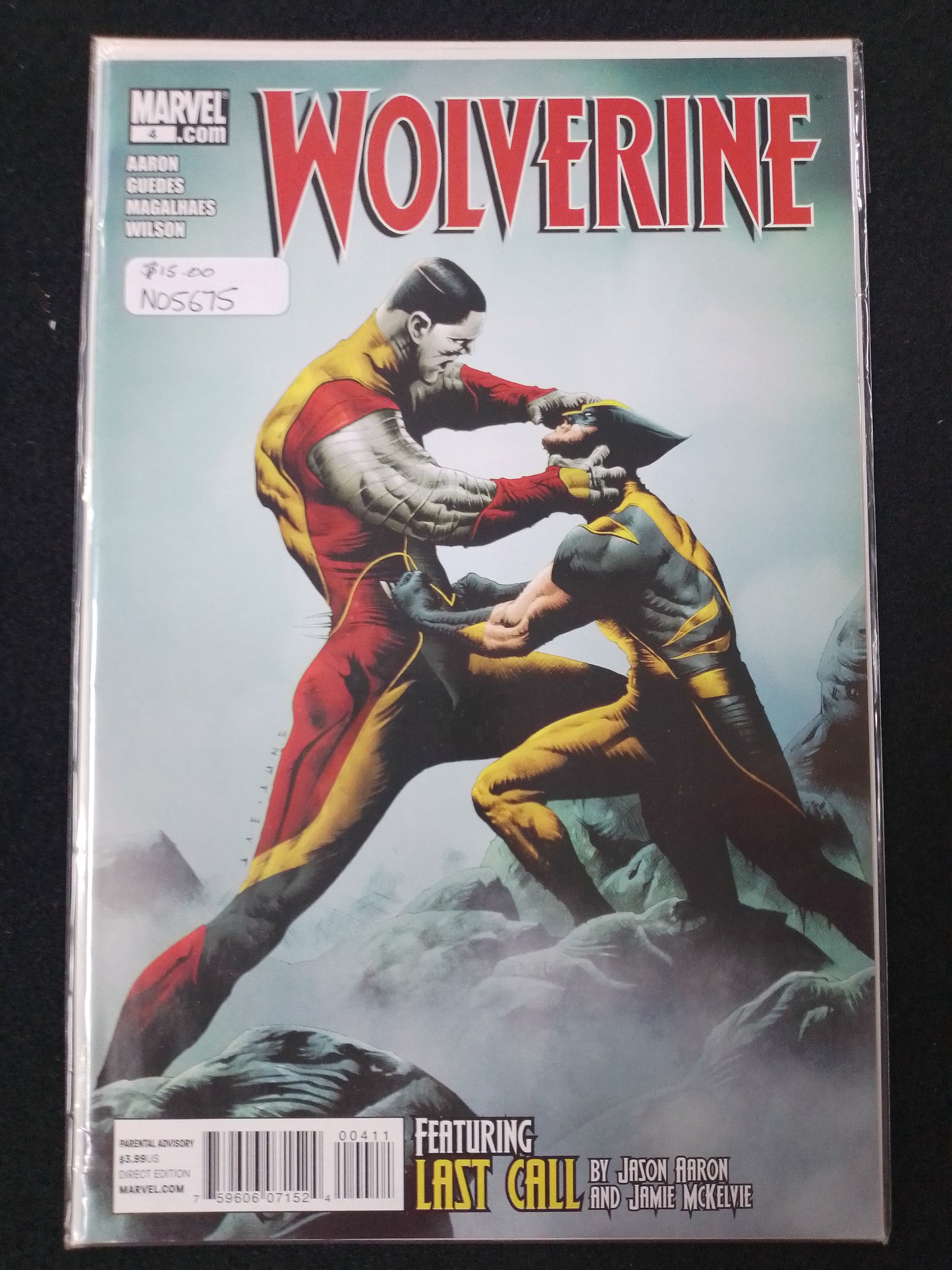 Wolverine #4 Comic Book Featuring Last Call - N05675