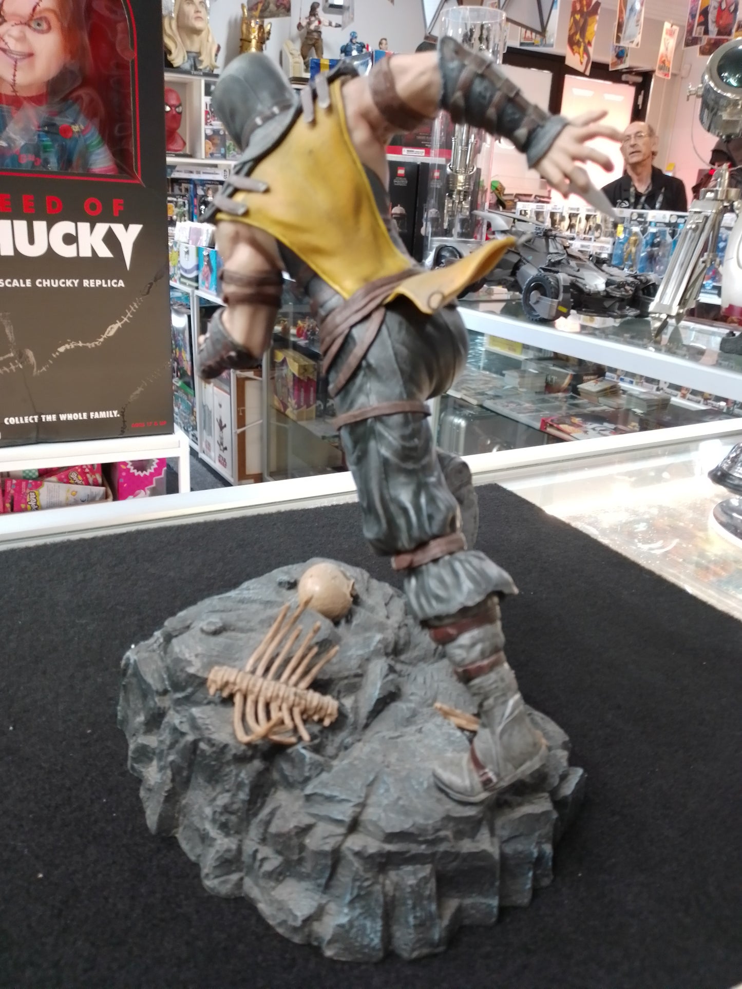 Mortal Kombat X Scorpion Statue Action Figure Kollectors Edition - N05690