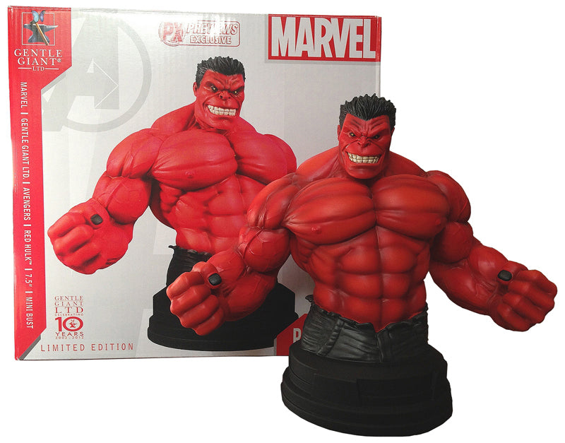 RED HULK // GENTLE GIANT // LIMITED EDITION BUST STATUE