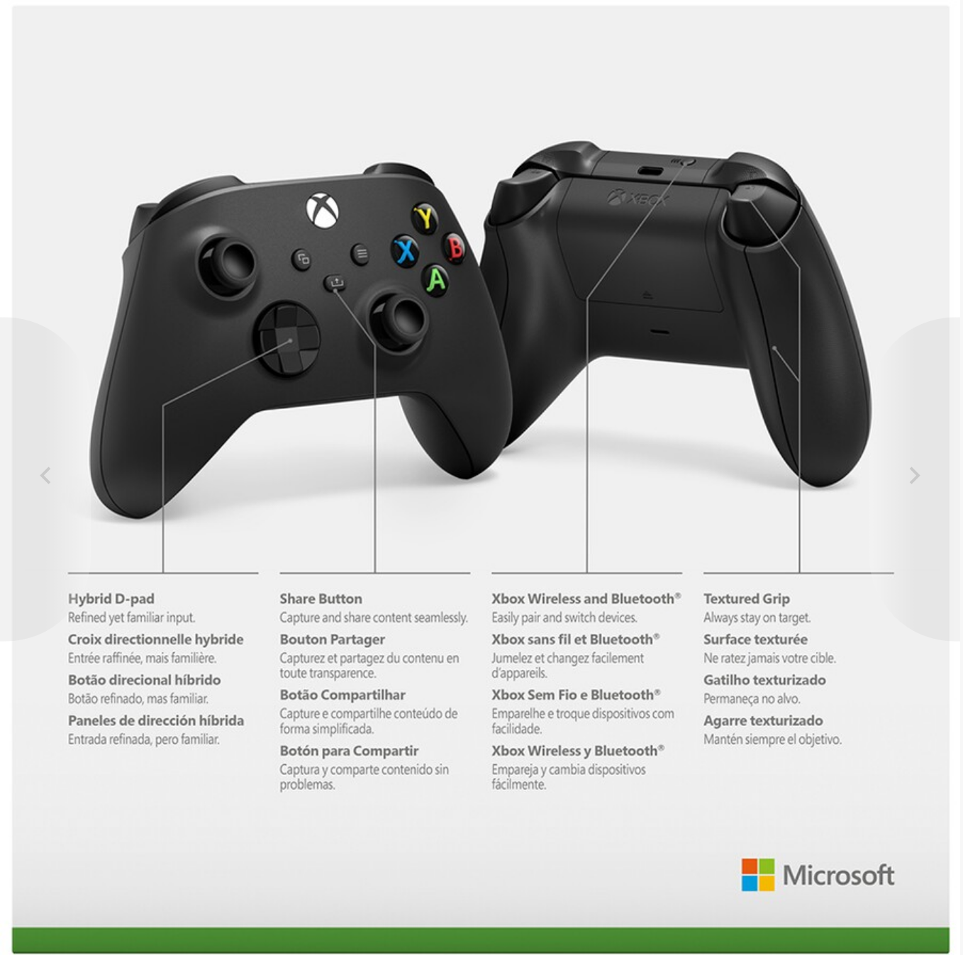 Microsoft Wireless Controller for Xbox Series X/S - Carbon Black - N05427