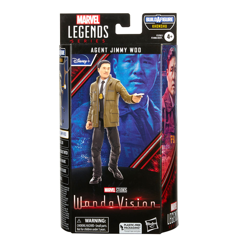 Marvel Legends Series Wanda Vision Agent Jimmy Woo Action Figure