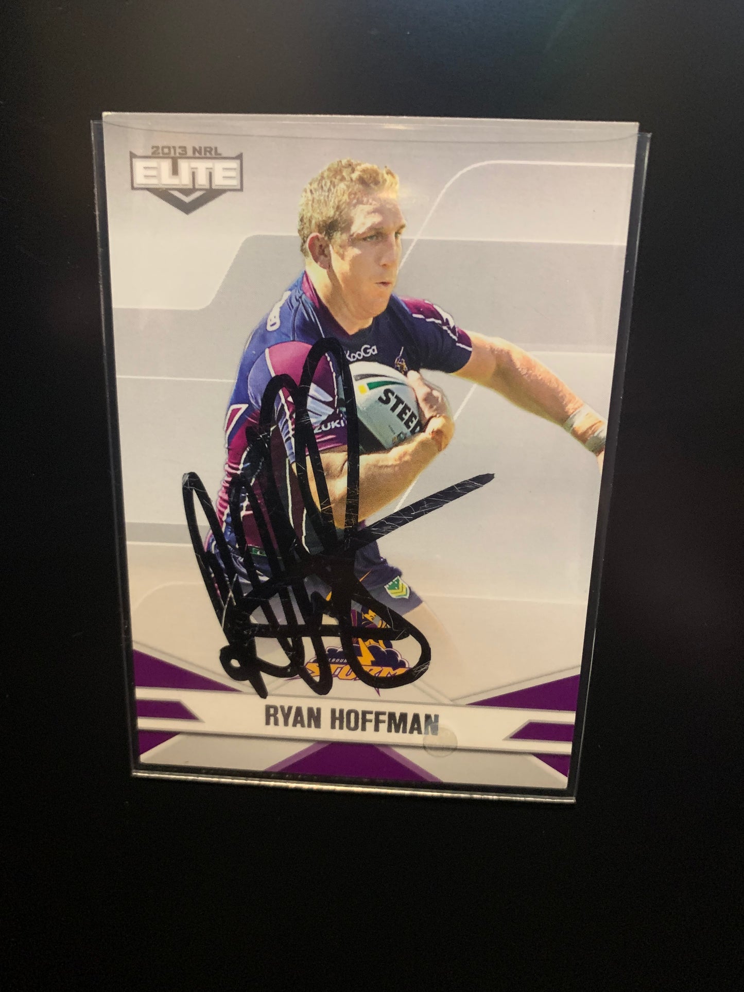 Ryan Hoffman nrl signed card