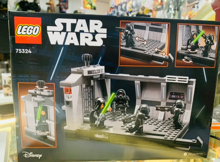 LEGO Star Wars dark trooper attack