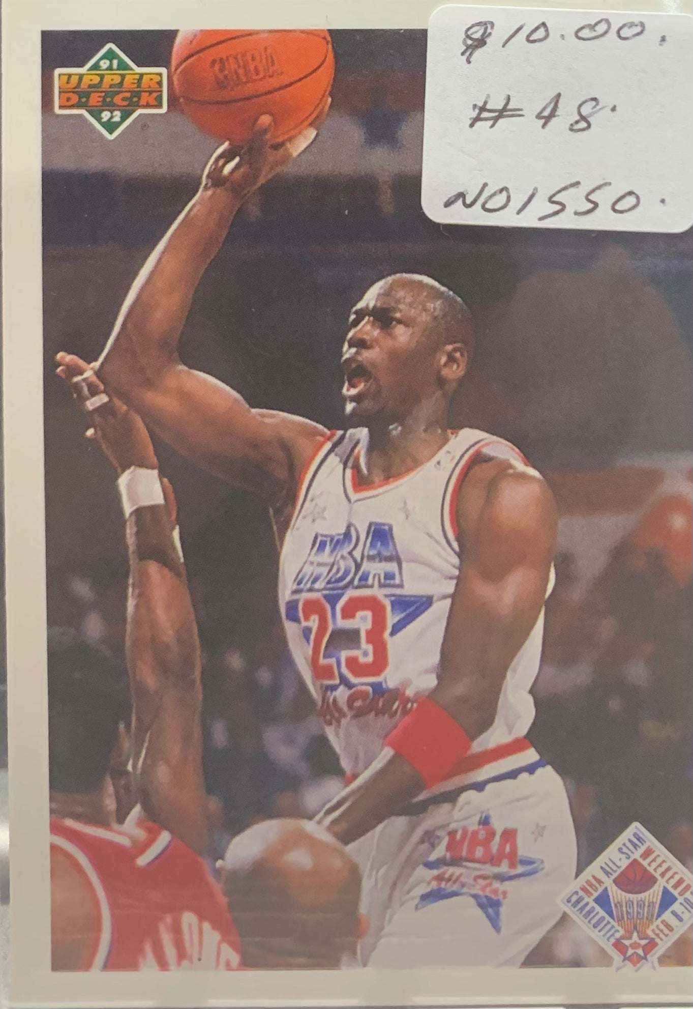 Michael Jordan upper deck n48