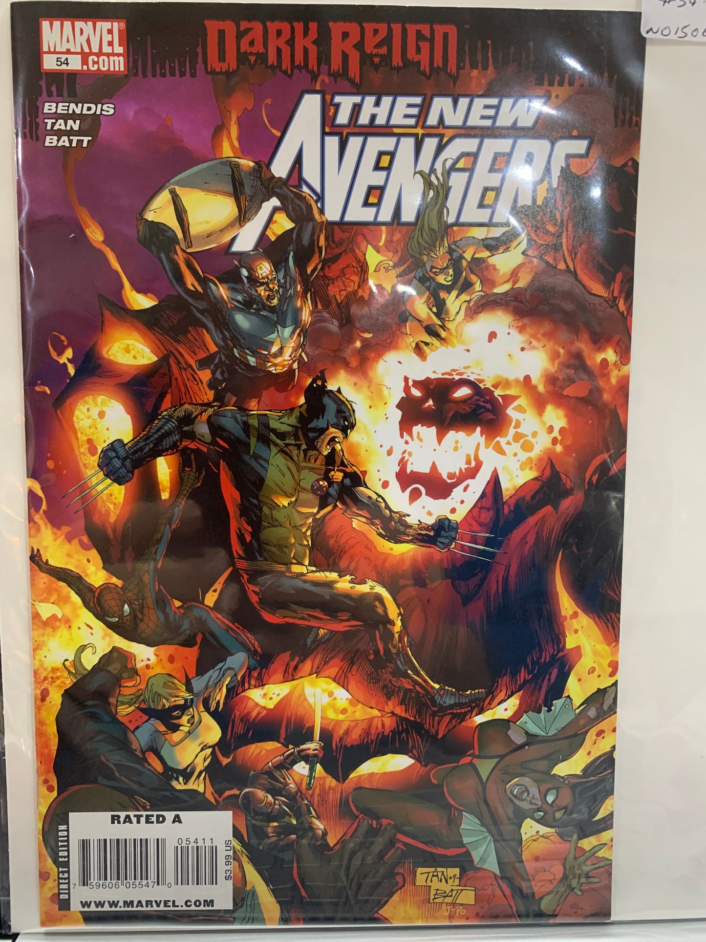 The new avengers dark reign number 54