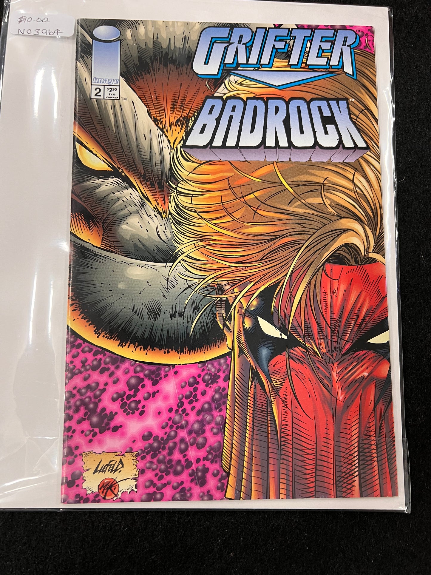 Grifter Badrock #2A Comic 1995 - Image Comics - Zealot Deathblow Spartan