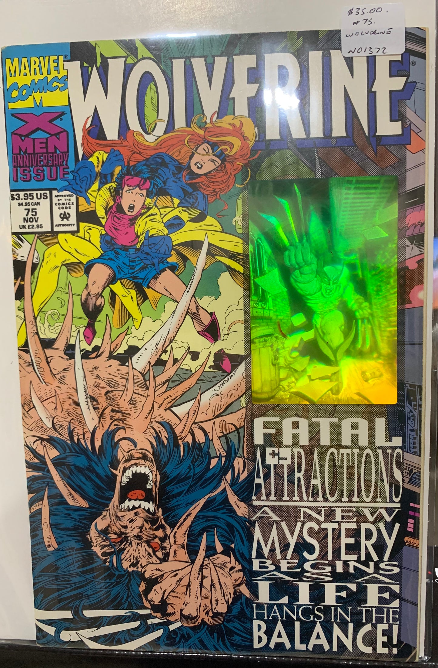 XMen fatal attraction number 25