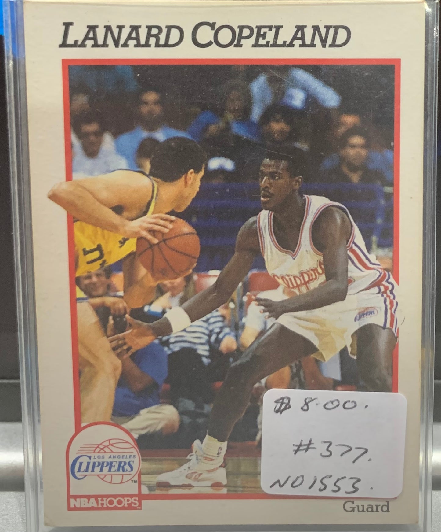 Lanard Copeland NBA Hoops n377