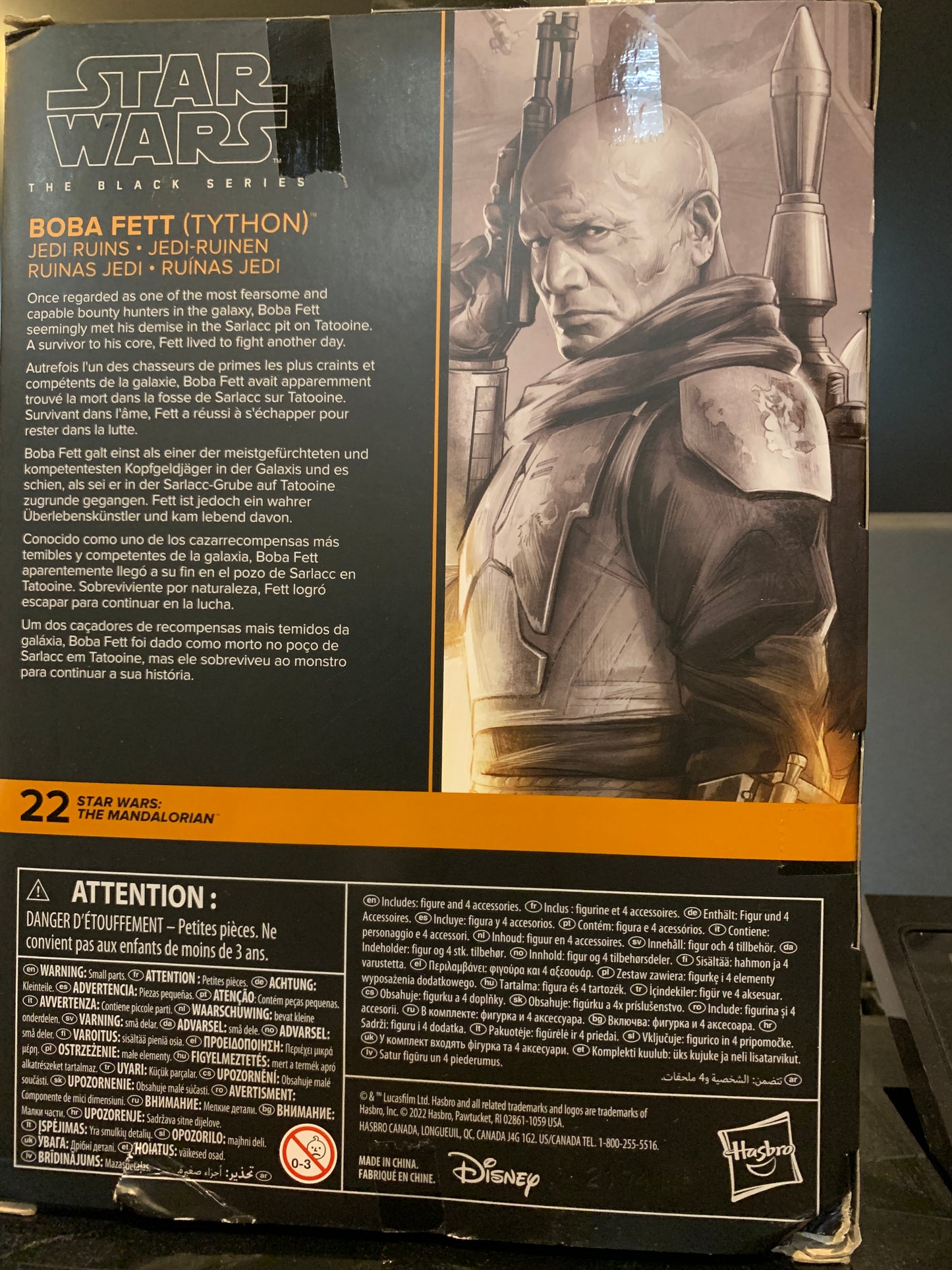 Star Wars the black series boba fett the Mandalorian