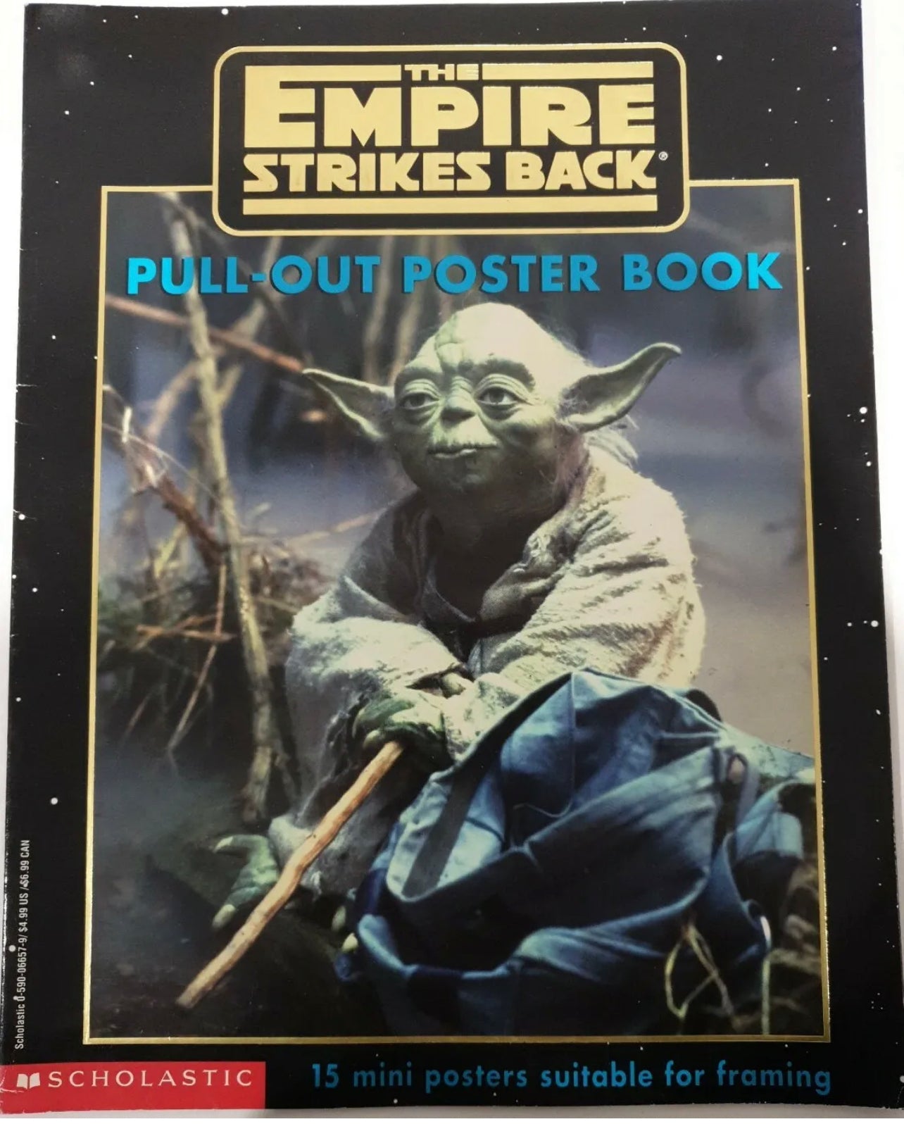 STAR WARS...THE EMPIRE STRIKES BACK PULL - OUT POSTER BOOK...SCHOLASTIC 1997