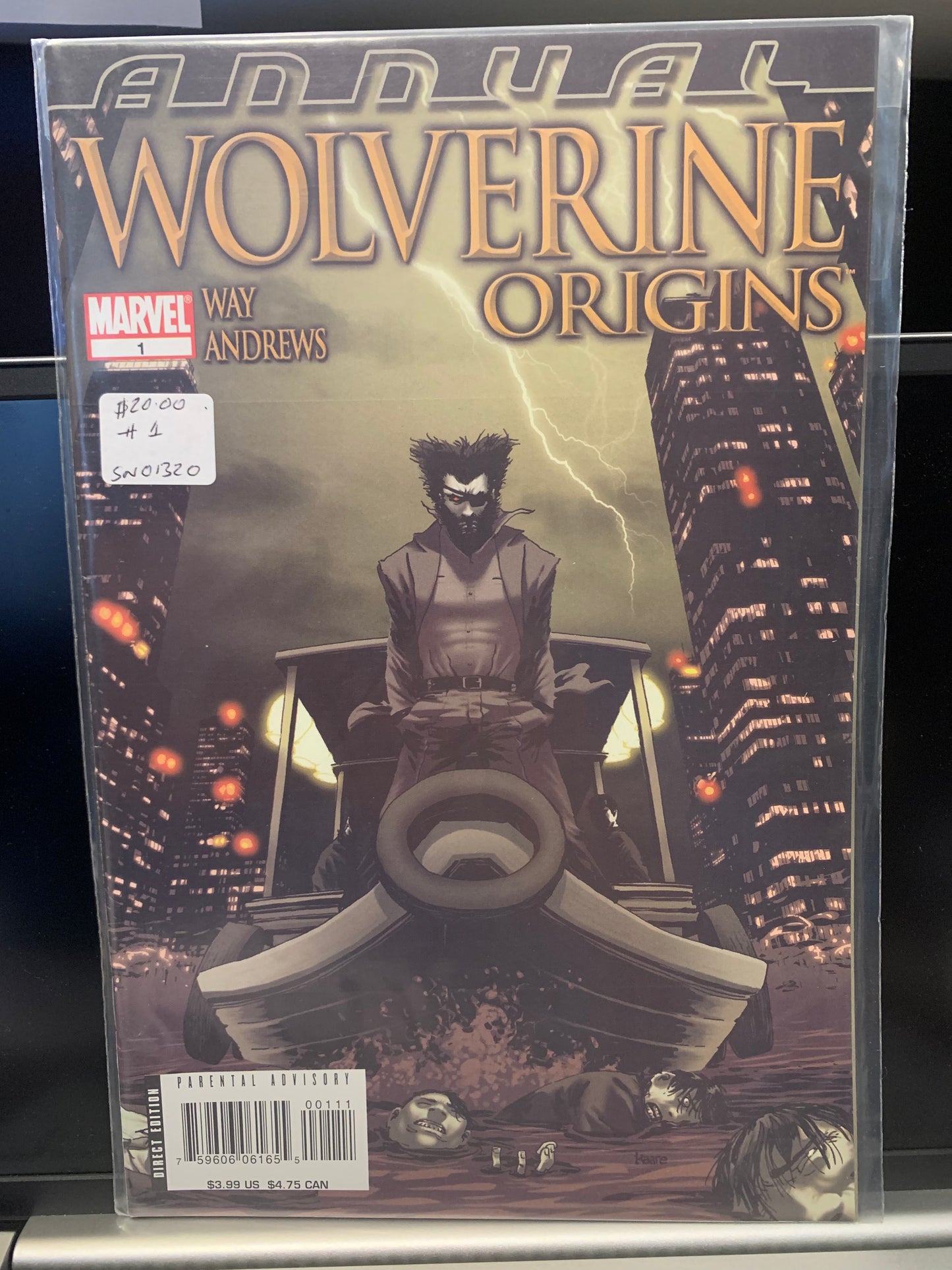 Wolverine origins 1