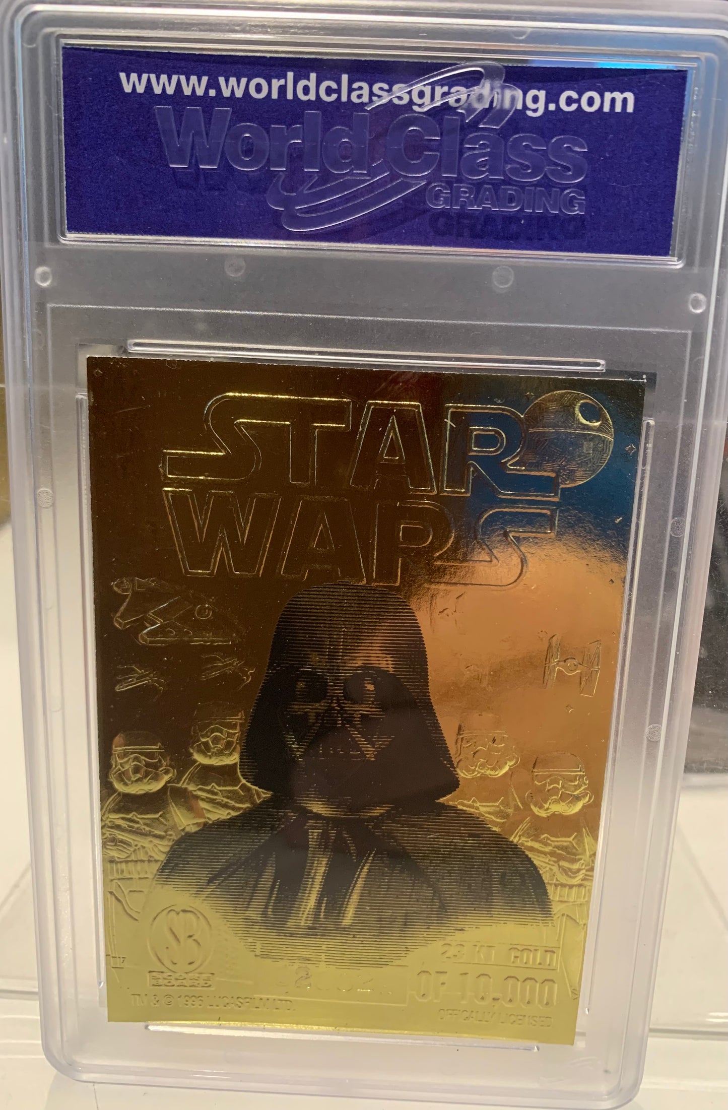 Star Wars Gold card Yoda