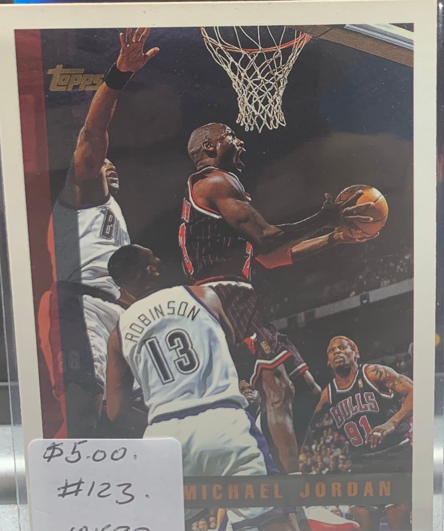 Michael Jordan upper deck n123