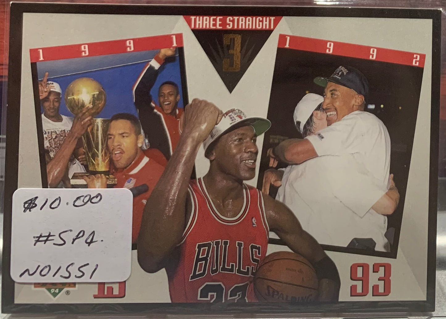 Michael Jordan nSP4 Three straight m