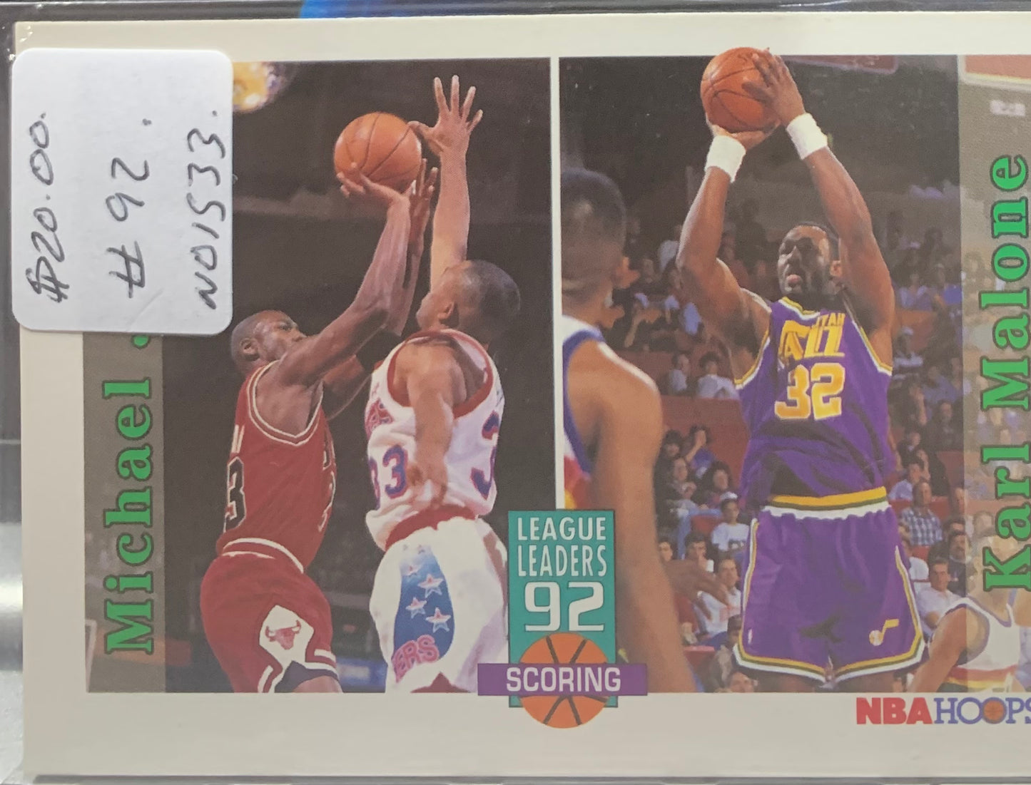 Michael Jordan Karl Malone n246