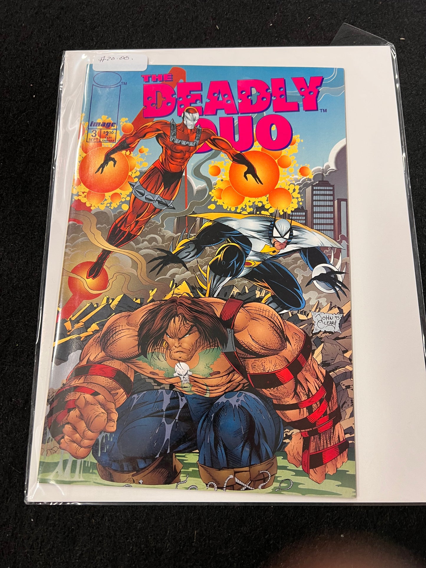 The Deadly Duo #3 Image Mariotte Cleary VFN 1995