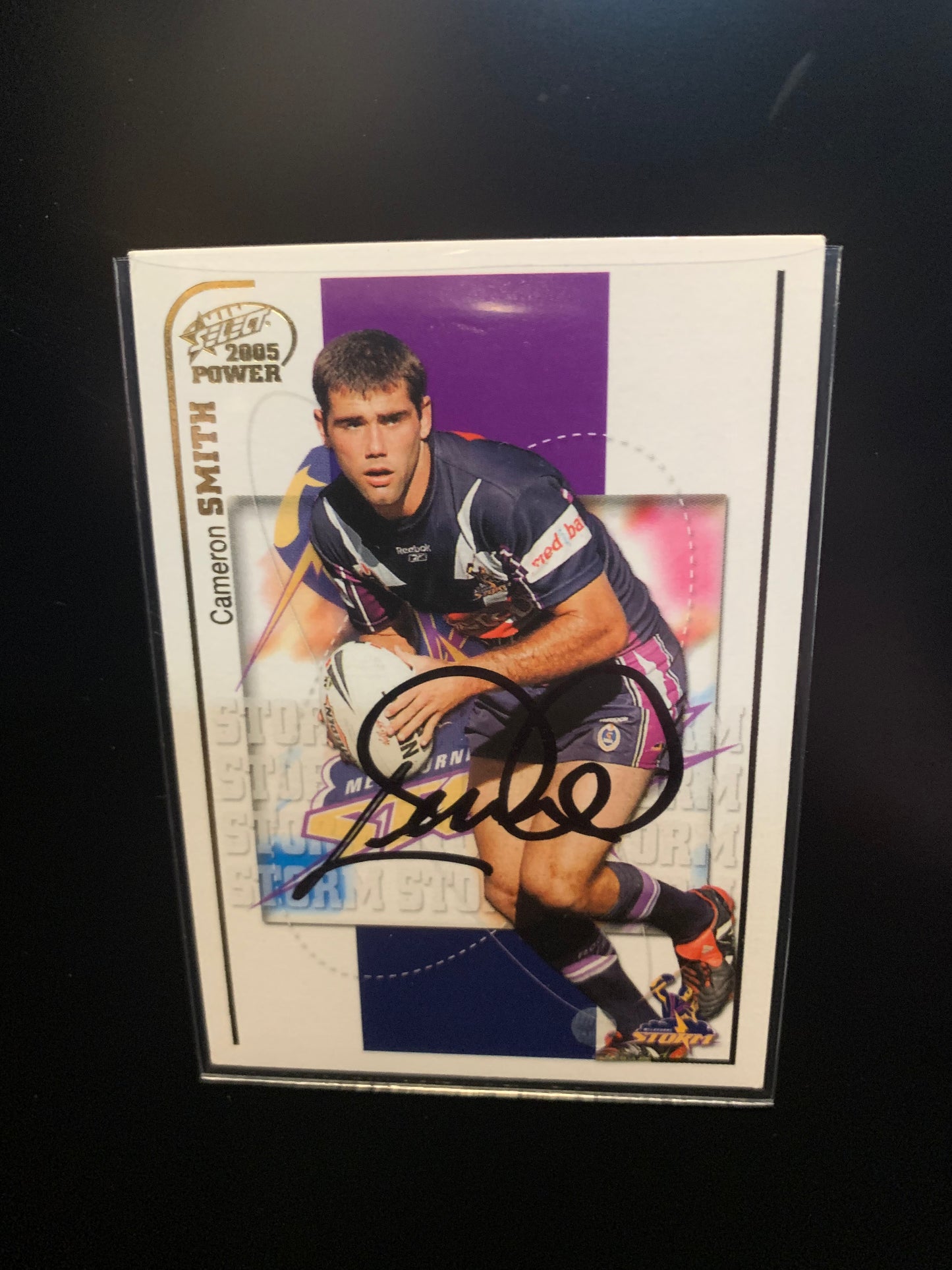 Cameron smith nrl signed card