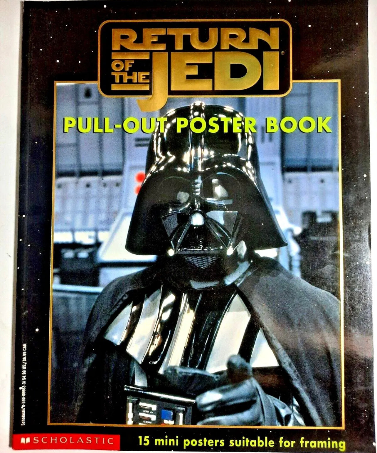 Star Wars Return of the Jedi Pull-Out Poster book Scholastic 1997